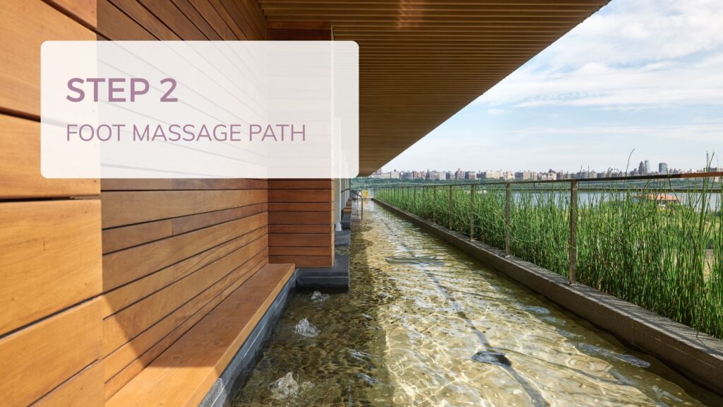 Foot Massage Path - SoJo Spa Club